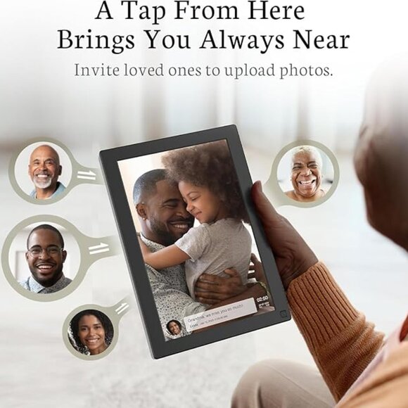 NEW IN BOX! Smart Digital Picture Frame | 32GB | 10.1 inch | 1280x800 IPS Touch - Picture 6 of 14